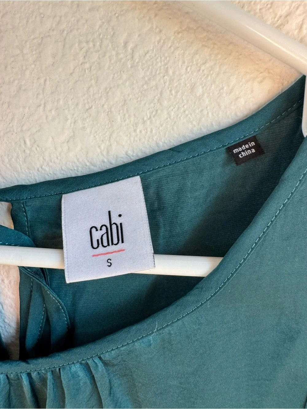 ☀️ CABI Emerald Green Sleeveless Blouse #3789